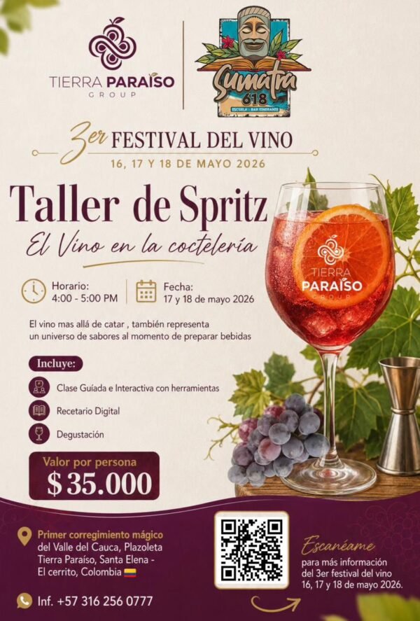Pasaporte Interactivo: Vino y coctelería